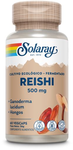 Sfermentowane Reishi 500 mg 60 kapsułek warzywnych