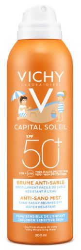 Capital Soleil Mgiełka Przeciw Piaskowi Dla Dzieci SPF 50+ 200 ml