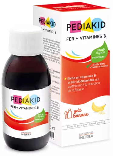 Pediakid Iron and Vitamin B Syrop 125 ml