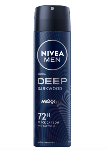 Męski Deep Darkwood Czarny Carbon Spray 150 ml