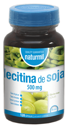 Lecytyna sojowa 500 mg 120 kapsułek