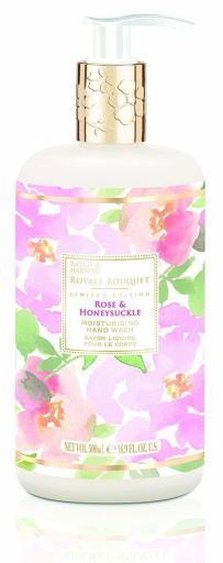 Royale Bouquet Rose &amp; Honeysuckle Bottle Wash Hand 500ml