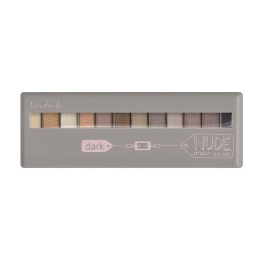 Zestaw do makijażu Eyeshadow Dark Nude