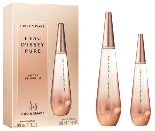 L&#39;Eau D&#39;Issey Pure nektarowa woda perfumowana w sprayu 90 ml 2-częściowy zestaw