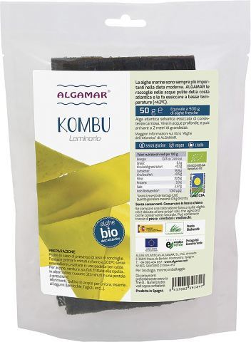 Wodorosty Kombu 50 gr