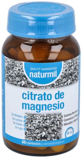 Cytrynian Magnezu 200mg 60 tabletek