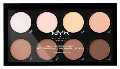 Highlight &amp; Contour Pro Palette 8X2,7 Gr