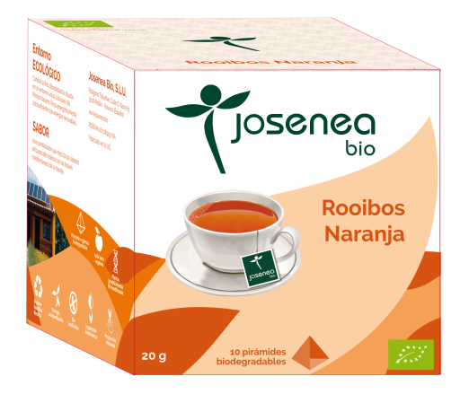 Rooibos Pomarańczowy Bio 10 Płaszcze Pyramid