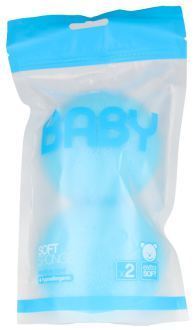 Baby Sponge Soft Bath Hipoalergiczna 2 sztuki