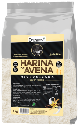 Owsianka Vanilla Sport na żywo 1 kg