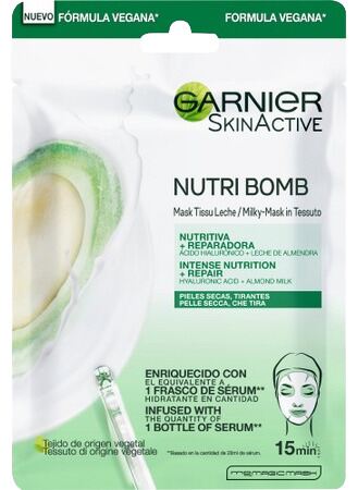 Skin Active Nutri Bomb Mleczna maska naprawcza do tkanek 28 gr