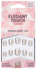 French Bare 144 False Nails 24 sztuki