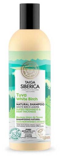 Naturalny szampon Taiga Tuva Biała Brzoza 270 ml