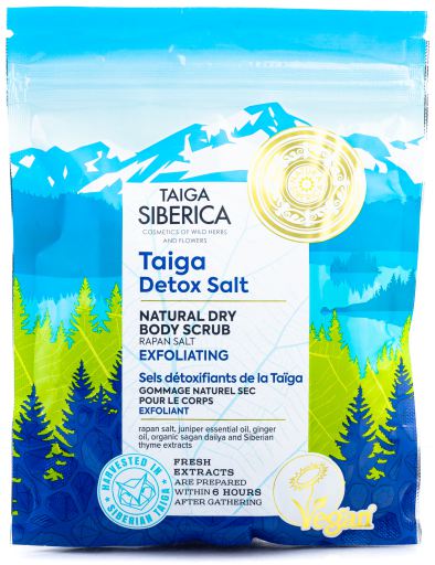 Taiga Odnawiający Naturalny Suchy Peeling Do Ciała 250 ml