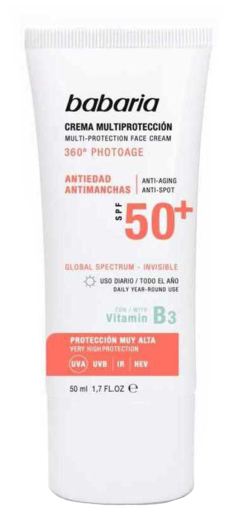 Krem przeciwsłoneczny Spf 50 + Anti-Aging 50 ml