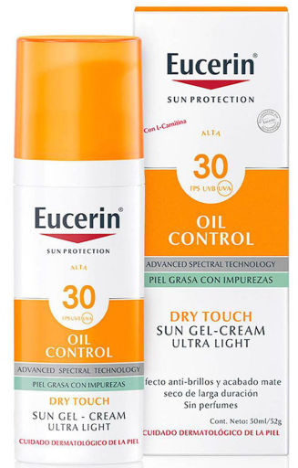 Krem przeciwsłoneczny Oil Control Dry Touch Żel-krem 50 ml