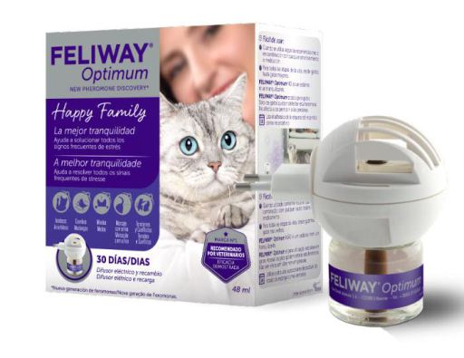 Feliway Optimum Dyfuzor + Uzupełnienie 48 ml