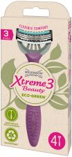 Golarka Xtreme 3 Eco green Woman 4 sztuki