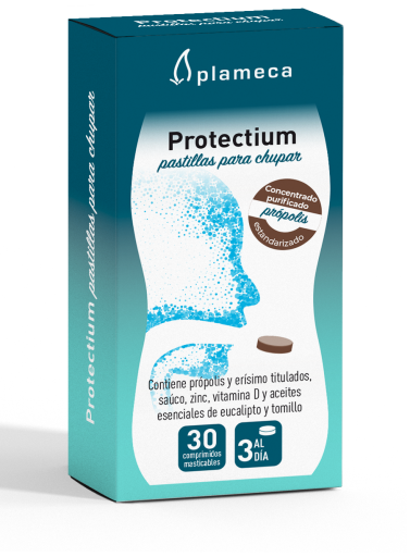 Pastylki Protectium do ssania 30 tabletek do żucia