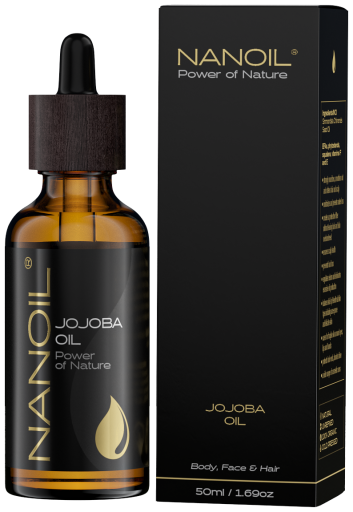 Olejek Jojoba do ciała, twarzy i włosów 50 ml