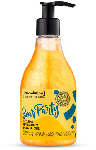 Skin Evolution Bear Party Odświeżający żel pod prysznic 260 ml