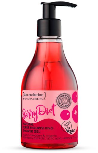 Skin Evolution Super odżywczy żel pod prysznic Berry Diet 260 ml