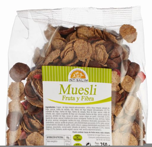 Musli Owocowe i Błonnikowe 250 gr