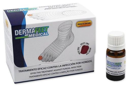 Dermafeet lakier medyczny na grzyby paznokci 9 ml