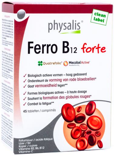 Ferro B12 Forte 45 tabletek