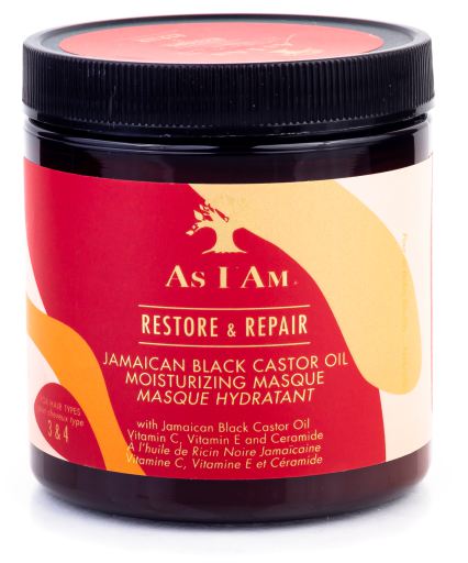 Restore &amp; Repair jamajska maska z czarnego oleju rycynowego 227 gr