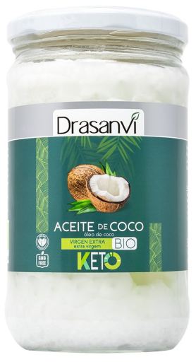 Keto Organiczny olej kokosowy z pierwszego tłoczenia 500 ml