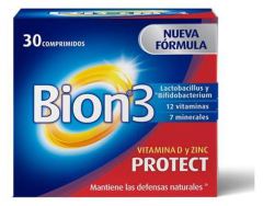 Bion3 Protect Witamina D i Cynk 30 tabletek