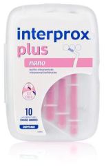 Interprox Szczoteczka do zębów Plus Nano 10 sztuk