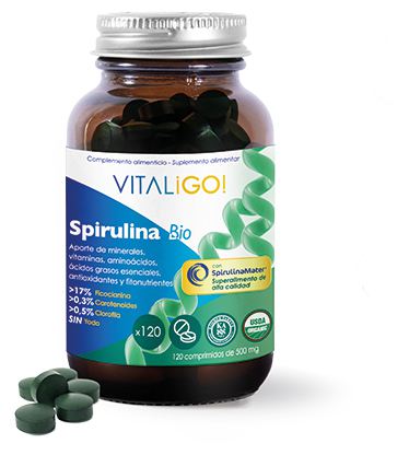 Spirulina Bio 500 mg 120 tabletek