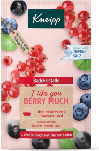 Mineralna sól do kąpieli jagoda i acai 60 gr