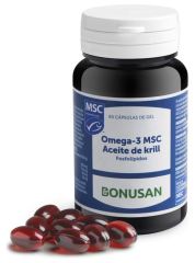 Omega 3 Msc Olej z Kryla 60 Kapsułek Żelatynowych