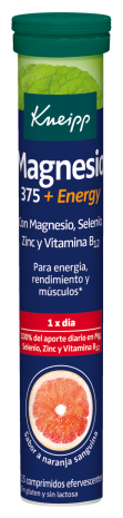 Magnez 375 + Energia 15 tabletek musujących