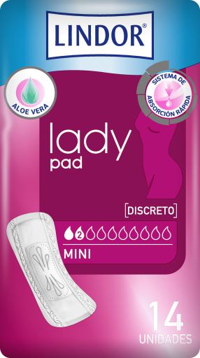 Lady pad mini 2 krople 14 sztuk