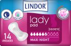 Podkład Lady Maxi Night kompresuje 6 kropli 14 jednostek