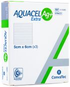 Aquacel Ag + dodatkowy opatrunek 3 sztuki