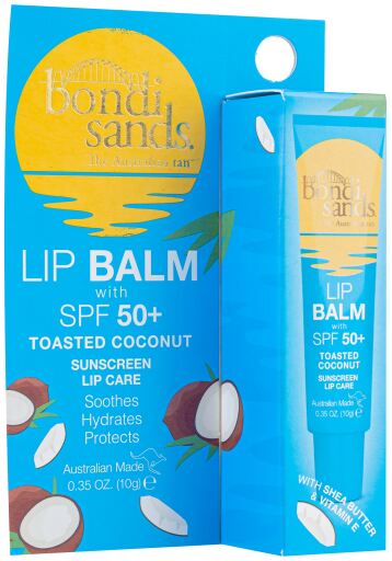 Balsam do ust z prażonego kokosa SPF 50+ 10 gr