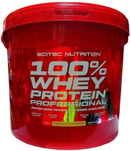 100% Whey Protein Professional Truskawka 5000 gr