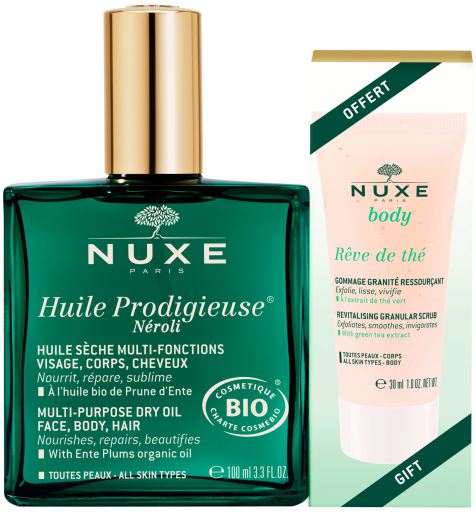 Huile Prodigieuse Neroli 100ml + Rêve de Thé Peeling 30ml