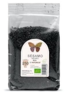 Organiczne nasiona czarnego sezamu 250 gr