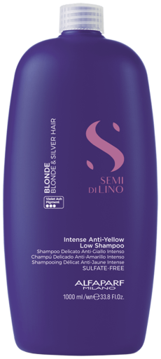 Semi di Lino Blonde Intensywny szampon przeciw żółtym włosom