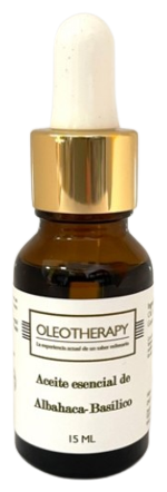 Organiczny olejek eteryczny z bazylii 15 ml