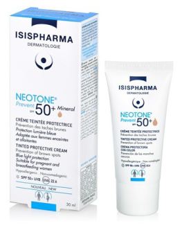 Neotone Prevent średnio zabarwiony krem ochronny Spf50+ 30ml