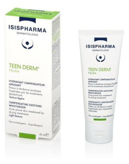 Teen Derm Hydra Odbudowujący i kompensujący krem nawilżający 40 ml