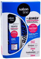 Zestaw Szampon E Condicionador Sos Bomba Original 200ml - Linia Salon