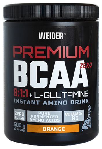 Bcaa 8:1:1 + pomarańcza glutaminowa 500 gr